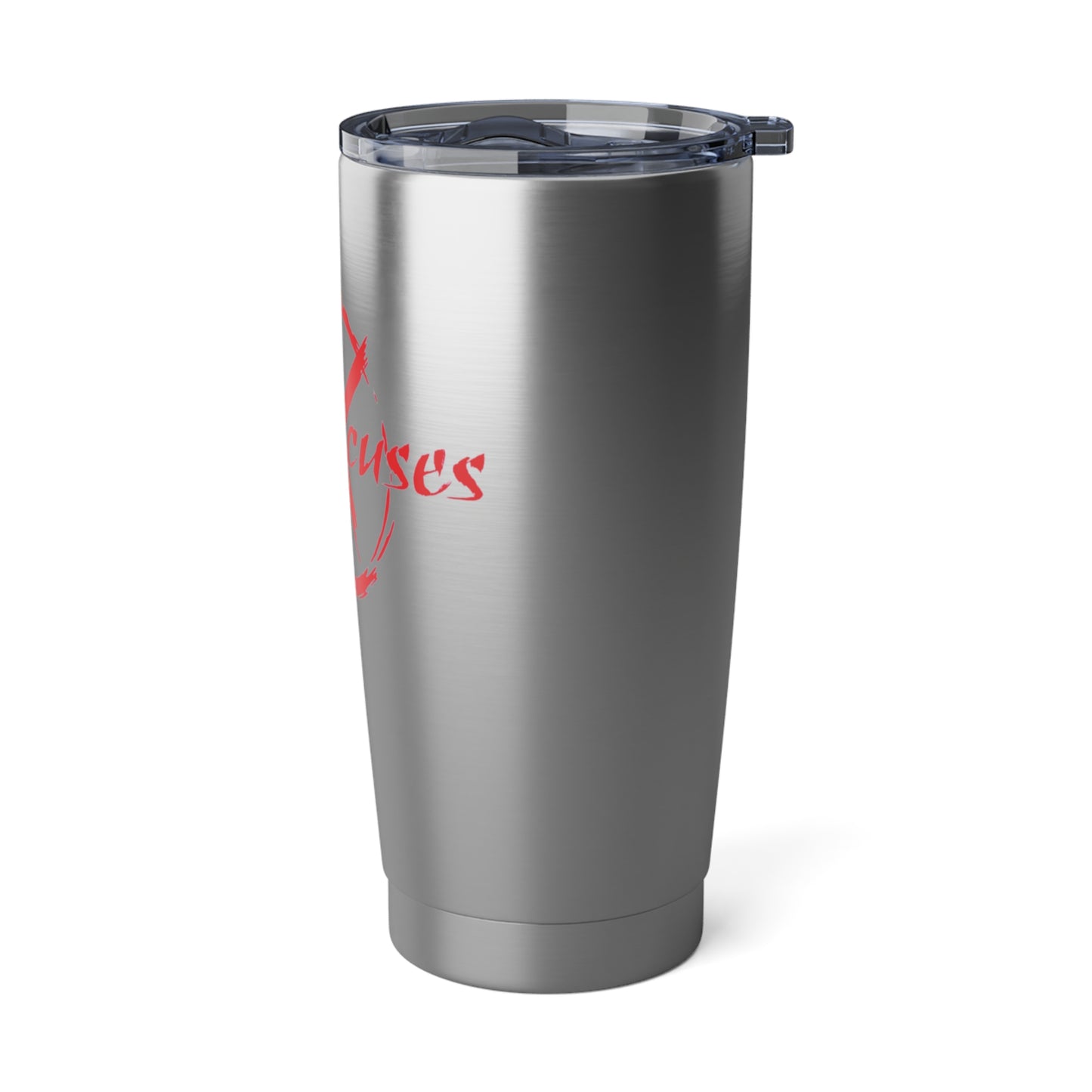 No Excuses Vagabond 20oz Tumbler RED