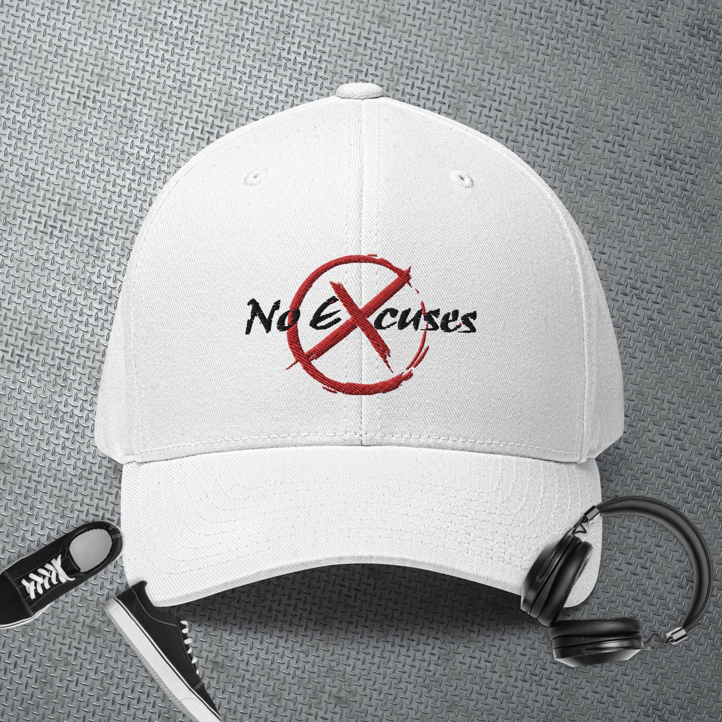 No Excuses Structured Twill Cap