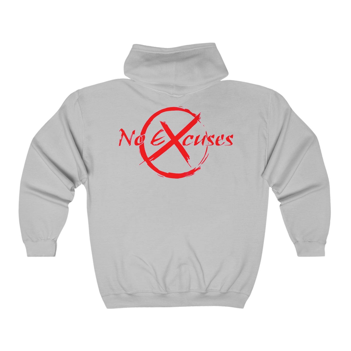 Original NoExcuses Zipper Hoodie Unisex