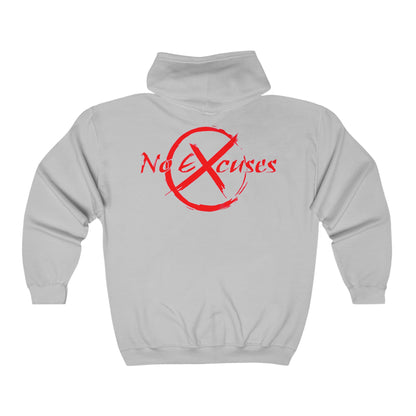 Original NoExcuses Zipper Hoodie Unisex